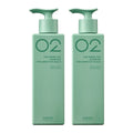 AMOS PROFESSIONAL The Green Tea Shampoo for Sensitive Scalp 500g bottle – 2 pack