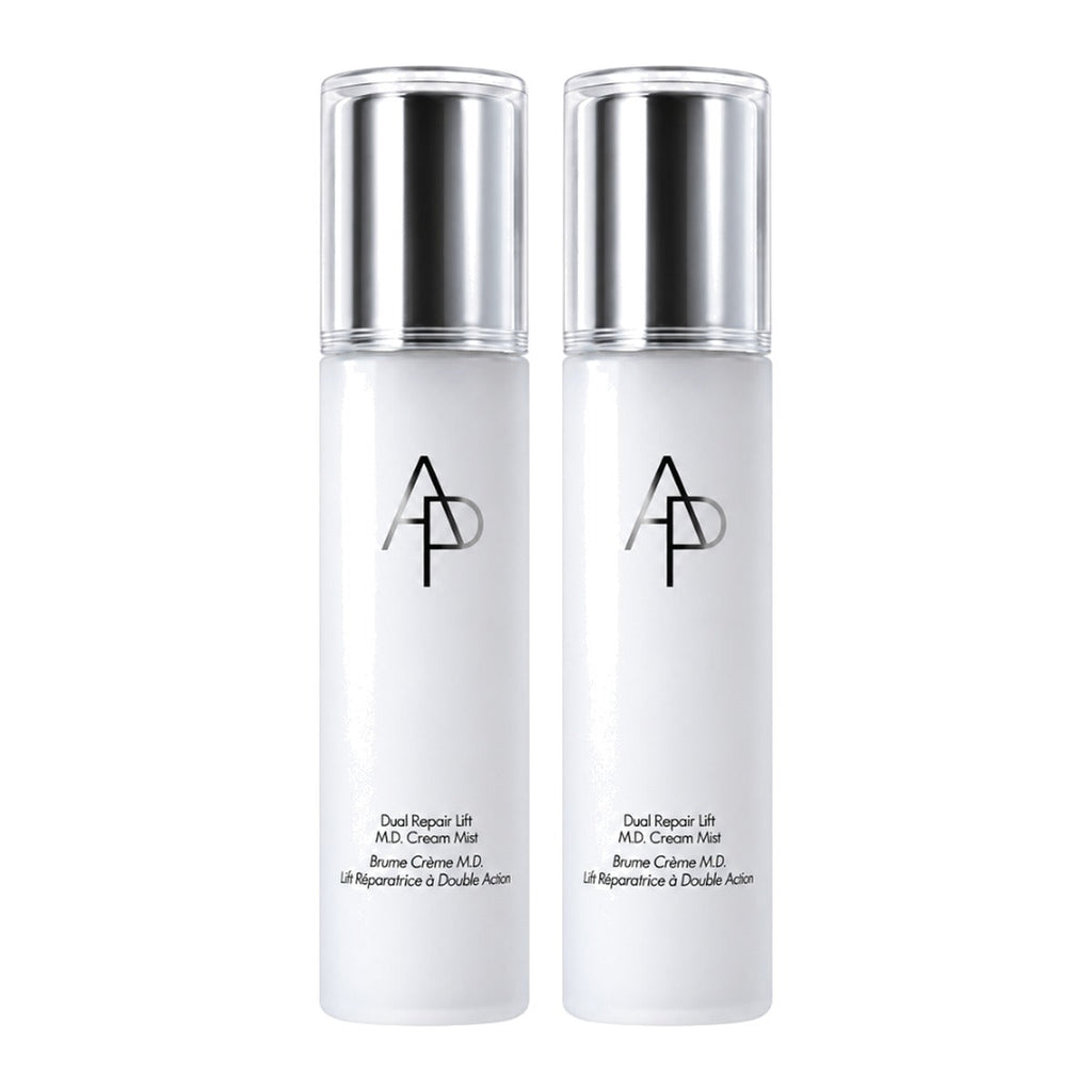 AP BEAUTY M.D. Dual Repair Lift Cream Mist 80ml spray bottle – 2 pack