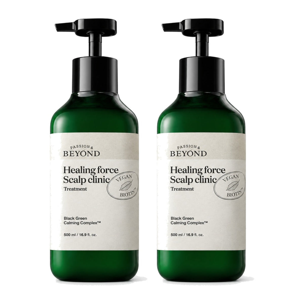 Beyond Healing Force Scalp Clinic Treatment 500ml bottle – 2 pack