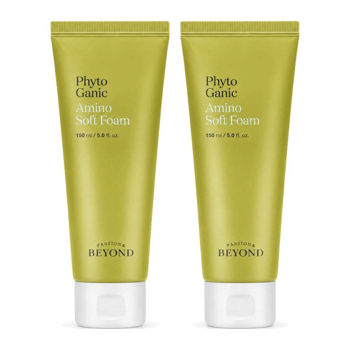Beyond Phyto Ganic Amino Soft Foam 150ml tube – 2 pack