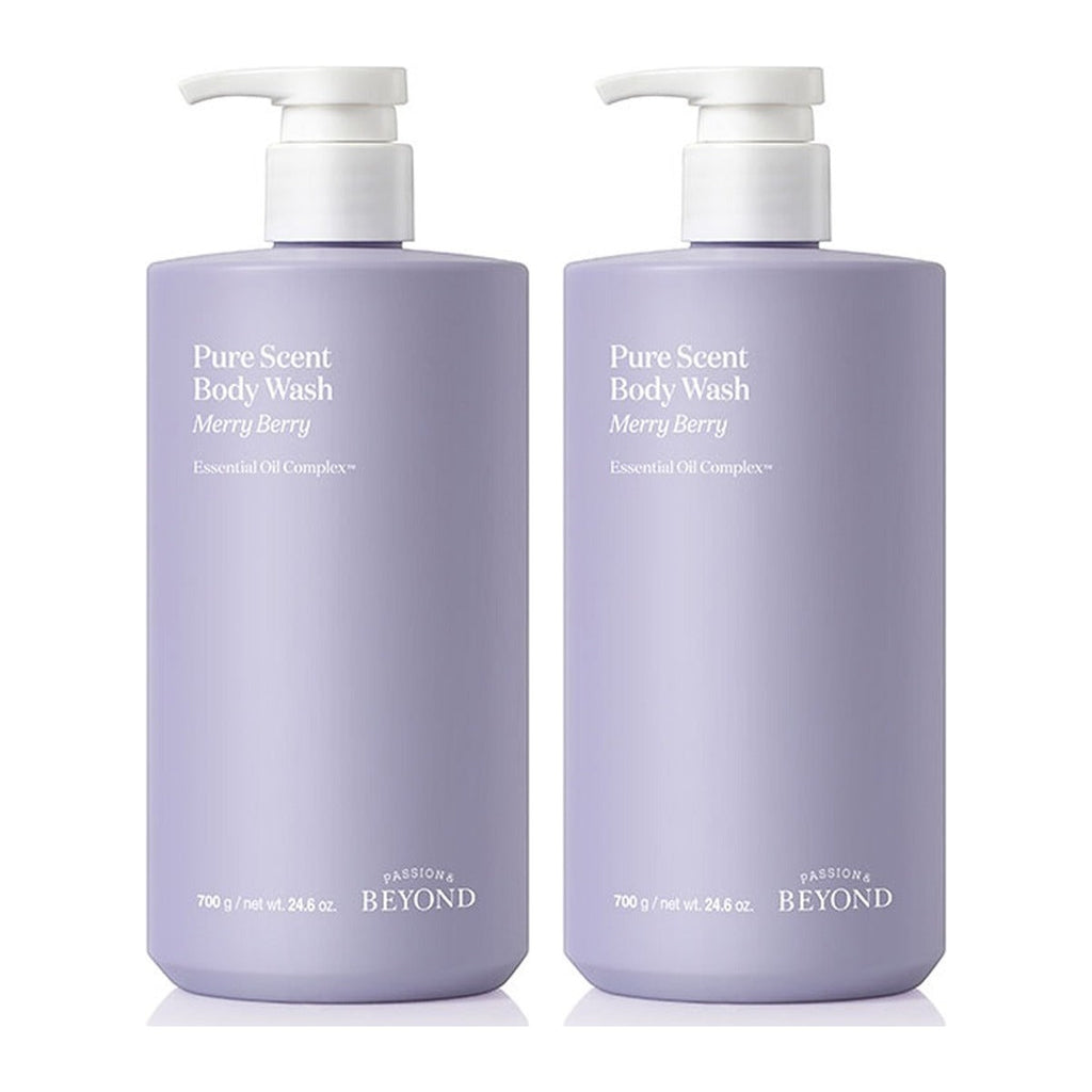 Beyond Pure Scent Merry Berry Body Wash 700g pump bottle – 2 pack