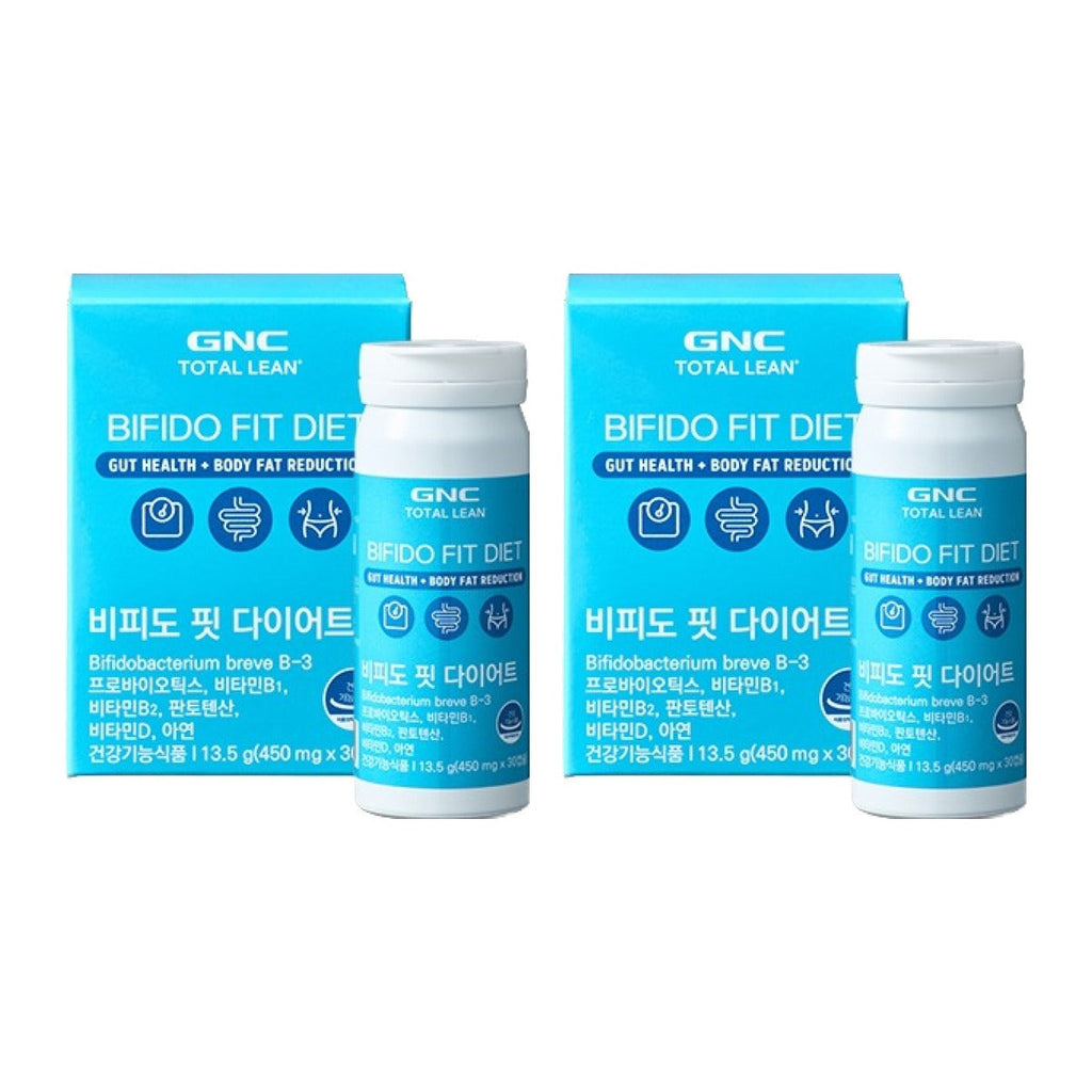 GNC Total Lean Bifido Fit Diet 450mg x 30 capsules box – 2 pack