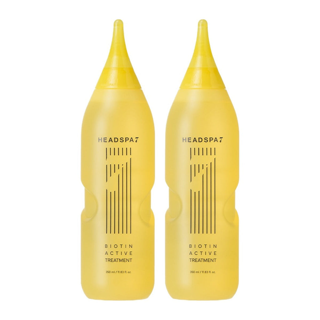 HEADSPA 7 Biotin Active Treatment 350ml bottle – 2 pack