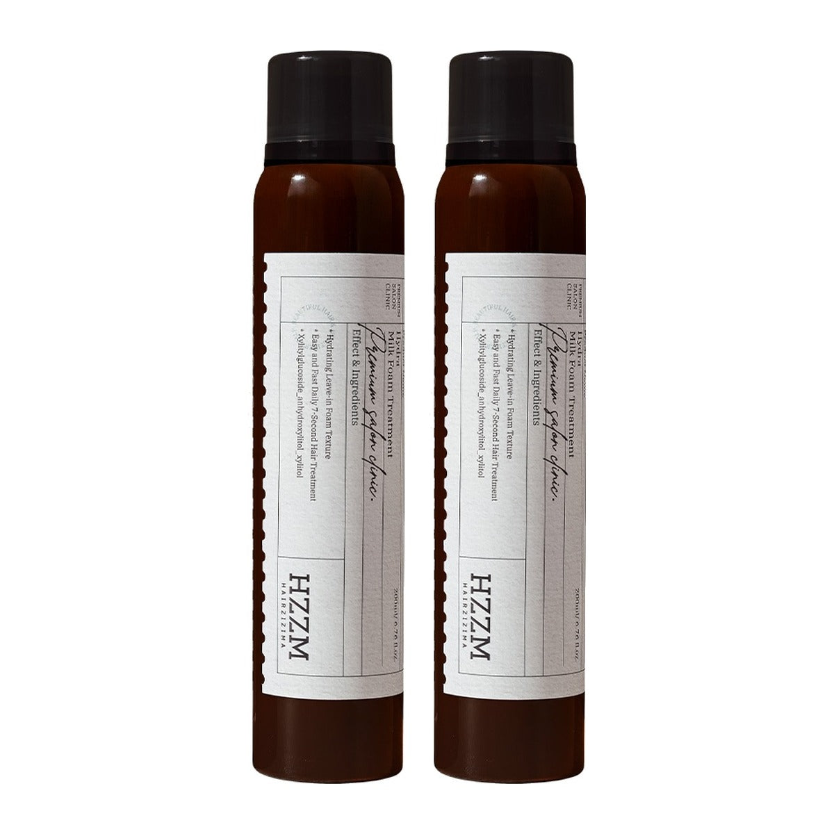 HEADSPA 7 HZZM Hydra Milk Foam No-Wash Treatment 200g can – 2 pack