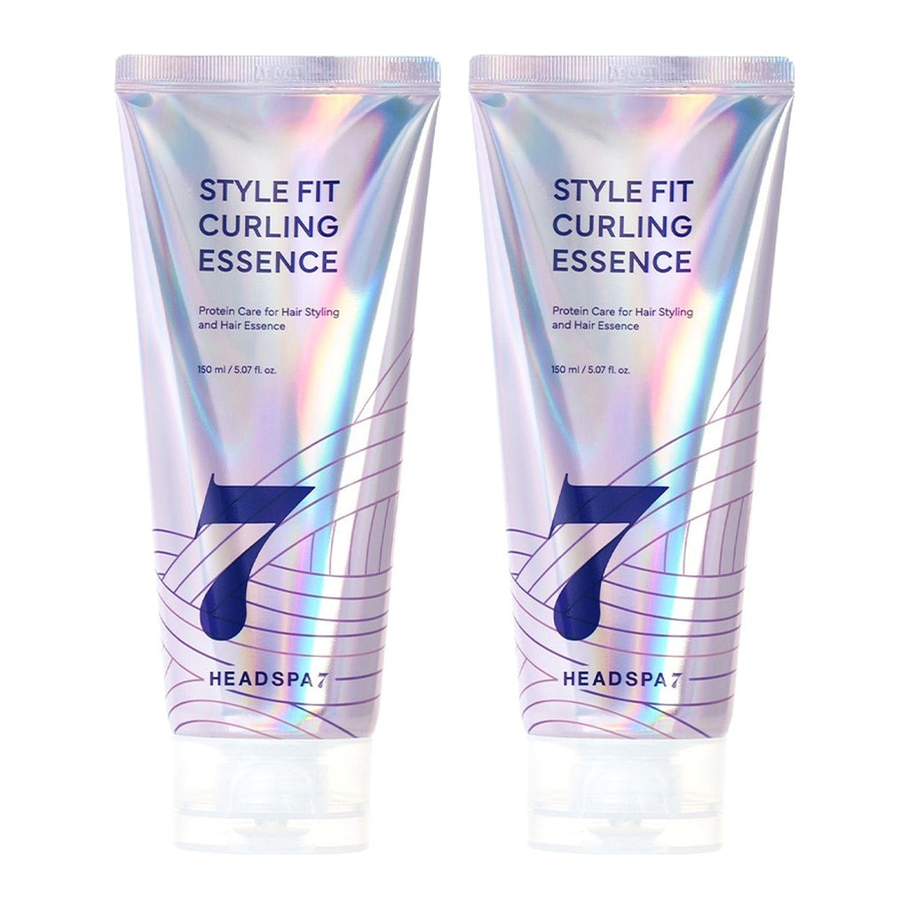 HEADSPA 7 Style Fit Curling Essence 150ml tube – 2 pack