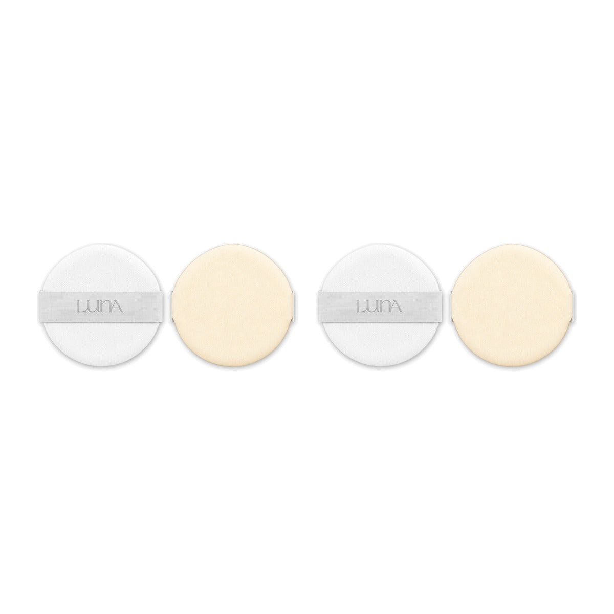 LUNA Blur Cover Cushion Puff single – 2 pack