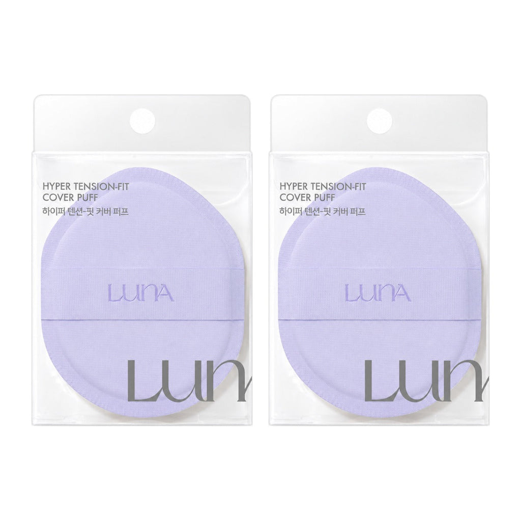LUNA Hyper Tension-Fit Cover Puff 1 pc – 2 pack