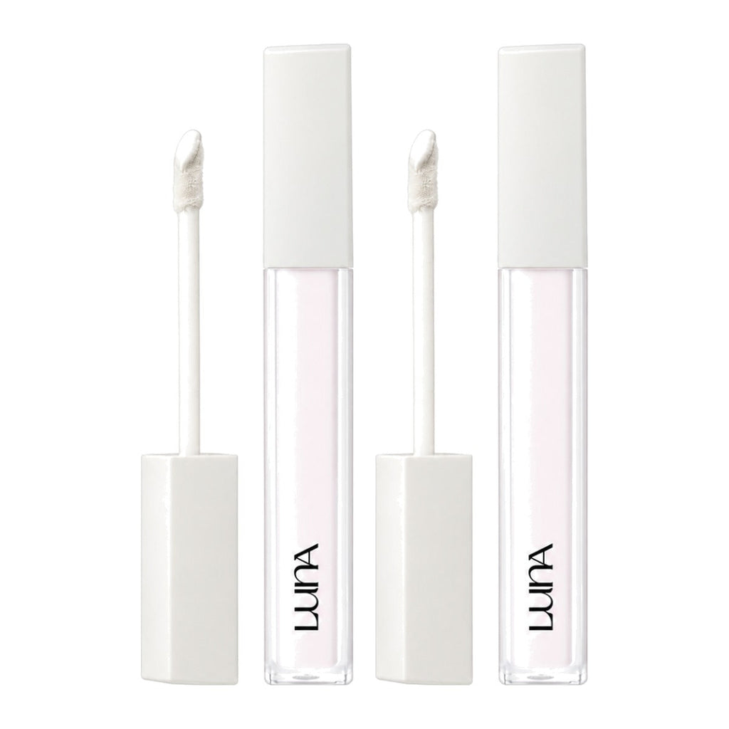 LUNA Long Lasting Tip Concealer 00 White 6.5g tube – 2 pack
