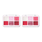 LUNA Melting Formula Lip Palette 02 Pink Mauve 10.2g – 2 pack