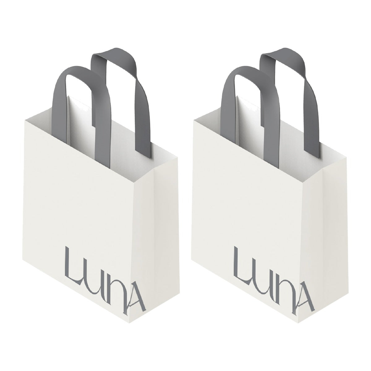 LUNA Small Gift Bag with logo – 2 pack