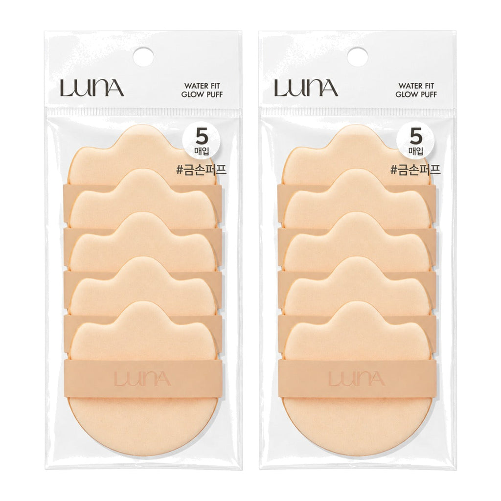 LUNA Water Fit Glow Puff 5 pcs pack – 2 pack