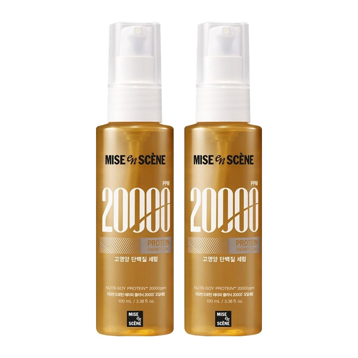 Mise-en-scene Protein Therapy Clinic 20000 Oil Serum 100ml hair oil – 2 pack