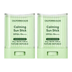 NATURE REPUBLIC California Aloe Calming Sun Stick SPF50+ 28g – 2 pack