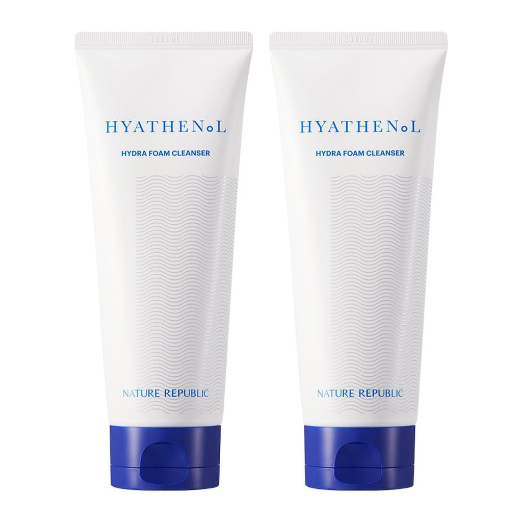 NATURE REPUBLIC Hyathenol Hydra Foam Cleanser 150ml tube – 2 pack
