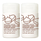 NATURE REPUBLIC Natural Made Chestnut Shell Enzyme Powder Wash 45g – 2 pack