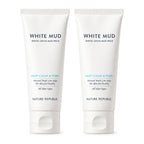 NATURE REPUBLIC Natural Made White Lotus Deep Clean Mud Pack 100ml – 2 pack