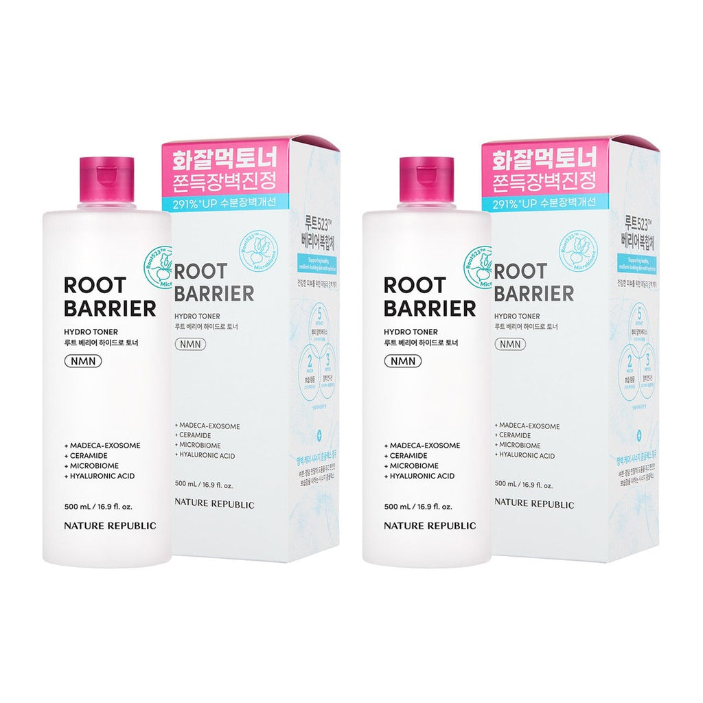 NATURE REPUBLIC Root Barrier Hydro Toner 500ml – 2 pack