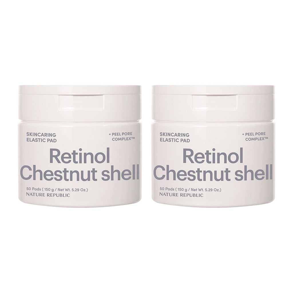 NATURE REPUBLIC Skincaring Elastic Pad 150g 50 pads – 2 pack