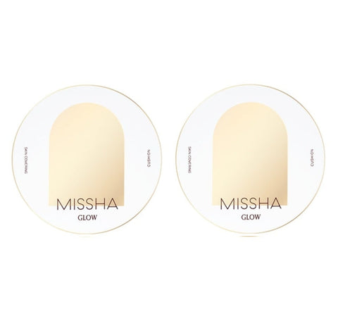 2 x MISSHA Glow Cushion 14g, 3 Colours, SPF40 PA++ from Korea
