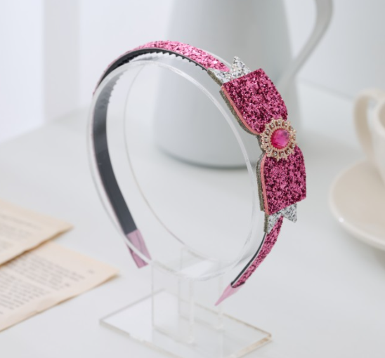 Janiffer Style [For Kids] 3 x Twinkle Ribbon Headband #Birthday Accessory #Party Accessory #Princess Ribbon #Kids gift from Korea_H1