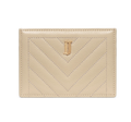 J.ESTINA Joelle Quilting Leather Card Case (Beige) from Korea _H1 by J.ESTINA