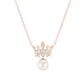 J.ESTINA Tiara Necklace (Pearl White ) #Celebrity Accessory #IU from Korea _H1 by J.ESTINA