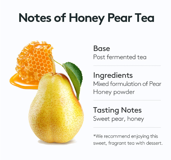 3 x OSULLOC Honey Pear Tea, 1 Box 20ea, from Korea by OSULLOC