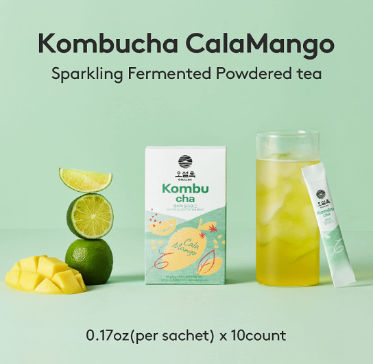 3 x Osulloc Kombucha Calamango, 1 Box X 10 Sachet, from Korea by OSULLOC
