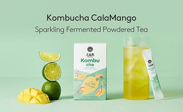 3 x Osulloc Kombucha Calamango, 1 Box X 10 Sachet, from Korea by OSULLOC