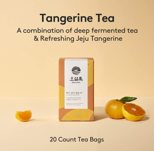 OSULLOC Jeju Samda Tangerine Tea, 1 Box 20ea from Korea by OSULLOC