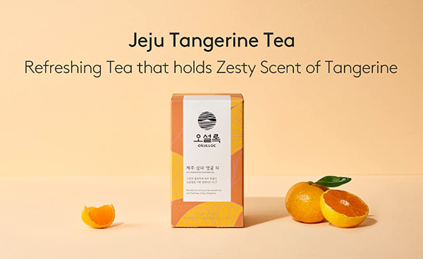 OSULLOC Jeju Samdayeon Tangerine Tea, 1 Box 20ea from Korea_KT