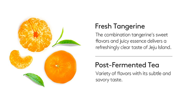 OSULLOC Jeju Samdayeon Tangerine Tea, 1 Box 20ea from Korea_KT