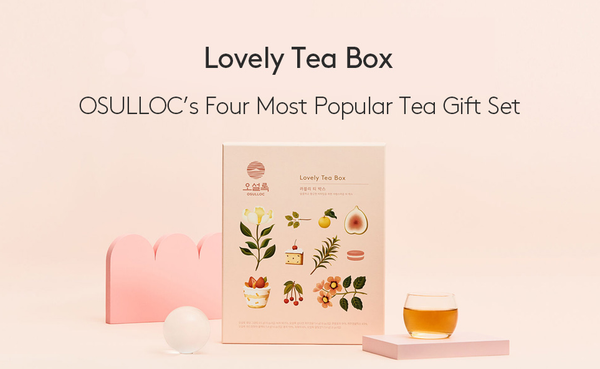 OSULLOC Lovely Tea Gift Set, 12EA (4 Flavors x 3EA) from Korea_KT