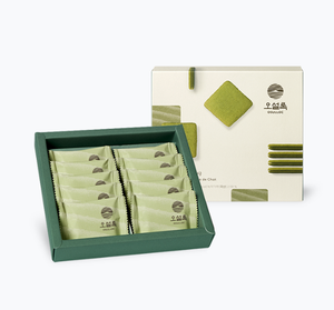 OSULLOC Green Tea Biscuits(Green Tea Langue de Chat), 1 Box 10ea, from Korea_KT