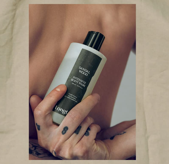 LONGTAKE Sandalwood Body Wash 300ml from Korea by Longtake