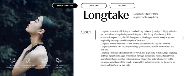 LONGTAKE Sandalwood Body Wash 300ml from Korea by Longtake