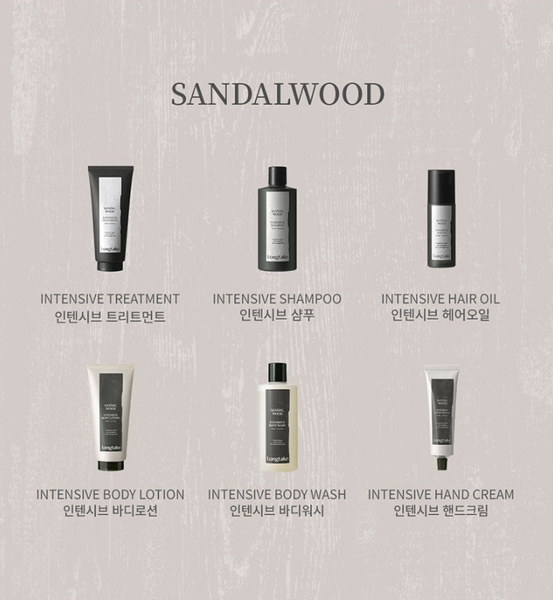 LONGTAKE Sandalwood Body Wash 300ml from Korea