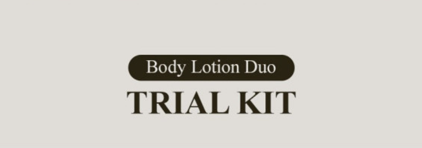 LONGTAKE Body Lotion Trial Kit (Body Lotion 45ml + Black Tea & Pig Body Lotion 45ml) from Korea by Longtake