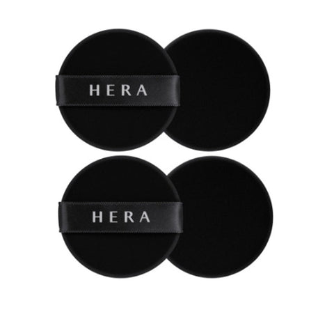 HERA Black Cushion PUFF 2 Pack (4 ea) from Korea_updated in 2024