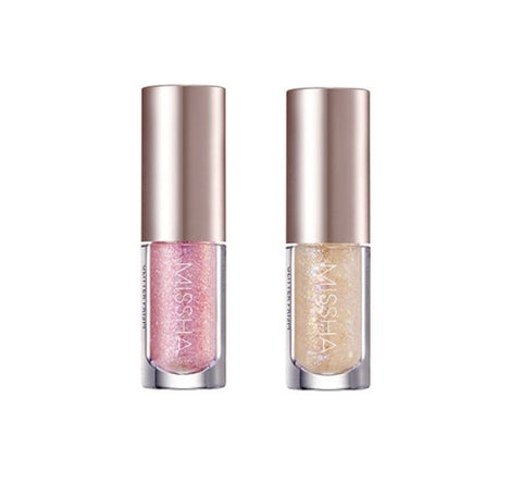 2 x MISSHA Glitter Prism Liquid Topper Eyeshadow 3g, 2 Colours from Korea