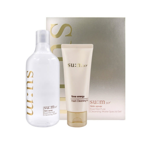 Su:m37 Skin Saver Essential Cleansing Water Feb. 2025 Set (2 Items) from Korea