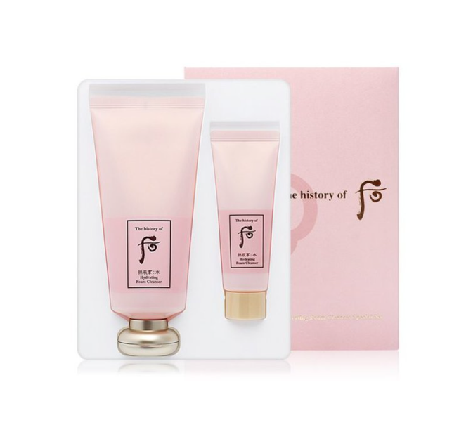 The History of Whoo Gongjinhyang:Soo Sooyeon Hydrating Foam Cleanser July 2024 Set(2 Items) from Korea