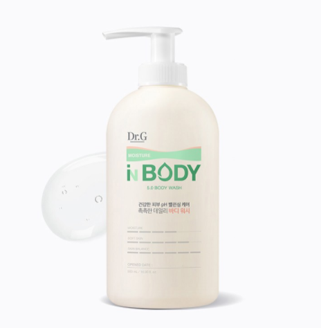 2 x Dr.G Moisture in Body 5.0 Body Wash 500ml from Korea