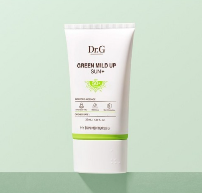 2 x Dr.G Green Mild Up Sun Plus SPF50+ PA++++ 35ml from Korea