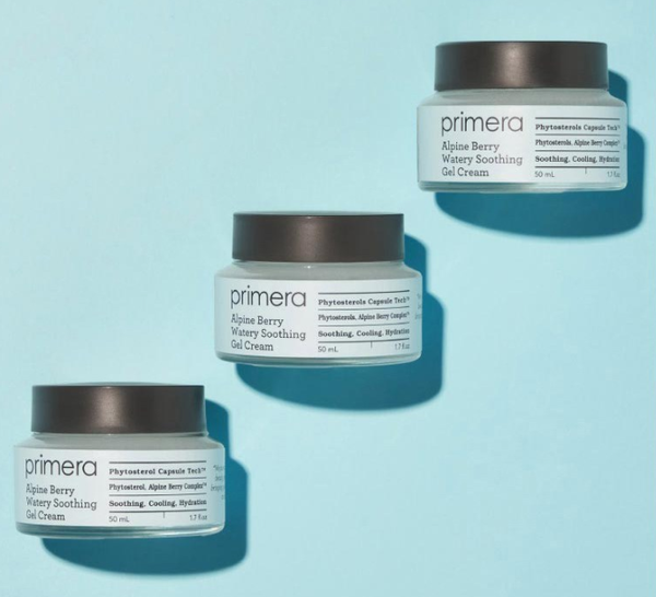 Primera Alpine Berry Watery Soothing Gel Cream 50ml + Samples(2 Items) from Korea by Primera