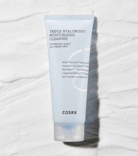 3 x COSRX Triple Hyaluronic Moisturizing Cleanser 150ml from Korea by COSRX