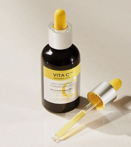 2 x MISSHA Vita C Plus Spot Correcting & Firming Ampoule 40ml from Korea by MISSHA