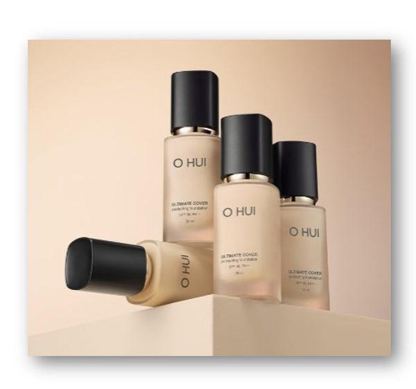 O HUI Ultimate Cover Perfecting Foundation 30ml 4 Colours from Korea