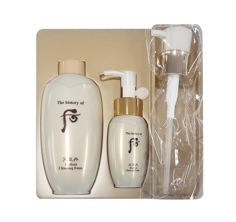 The History of Whoo Cheongidan Hwahyun Radiant Cleansing Foam June 2024 Set (2 Items) from Korea