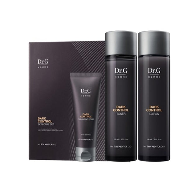 [MEN] Dr.G Homme Dark Control Set (3 Items) from Korea